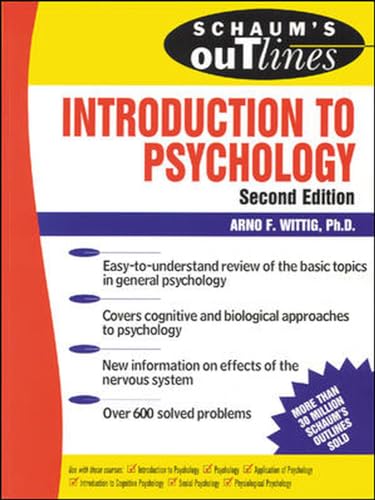 Schaum's Outline of Introduction to Psychology (SCHAUMS' HUMANITIES SOC SCIENC) - Click to Buy