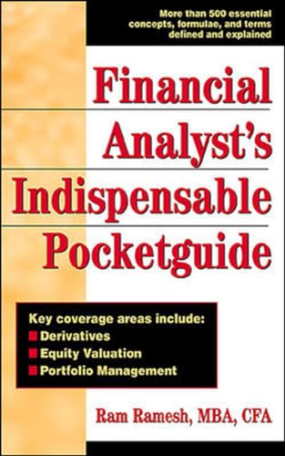 Financial Analyst's Indispensable Pocket Guide - Click to Buy