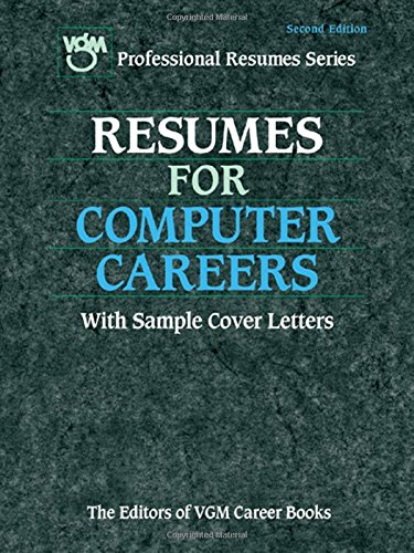 Resumes for Computer Careers, Second Edition - Click to Buy