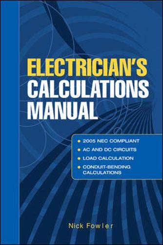 Electricians Calculations Manual - Click to Buy