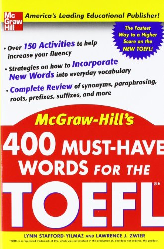 400 Must-Have Words for the TOEFL - Click to Buy