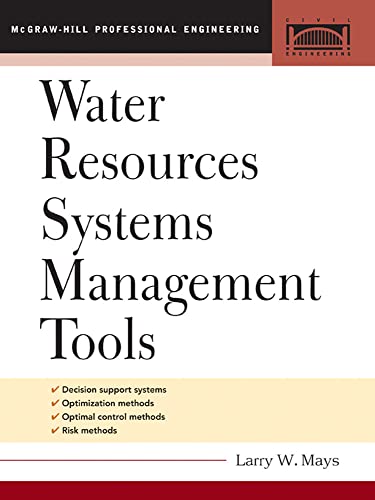 Water Resource Systems Management Tools (McGraw-Hill Professional Engineering. Civil Engineering) - Click to Buy
