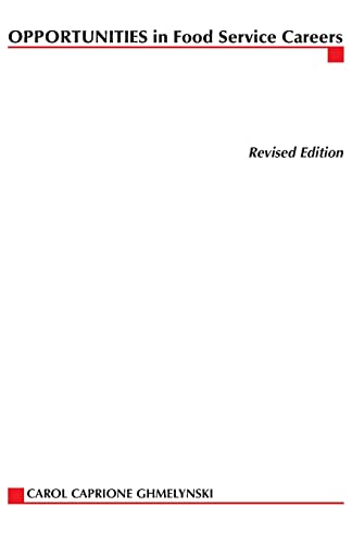 Opportunities in Food Service Careers, revised edition (Opportunities in ... (Paperback)) - Click to Buy
