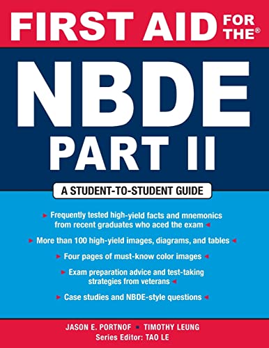 First Aid for the NBDE Part II (First Aid Series) - Click to Buy
