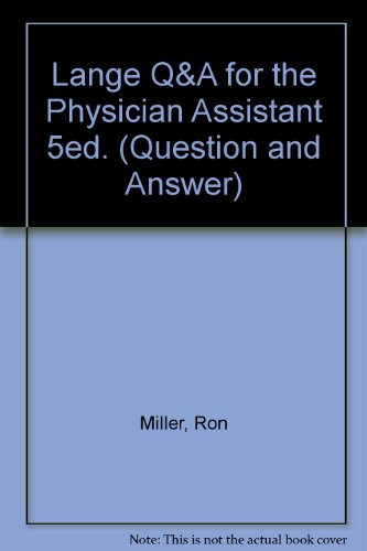 Lange Q&a for the Physician Assistant - Click to Buy