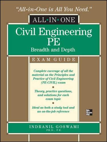 Civil Engineering All-In-One PE Exam Guide: Breadth and Depth - Click to Buy