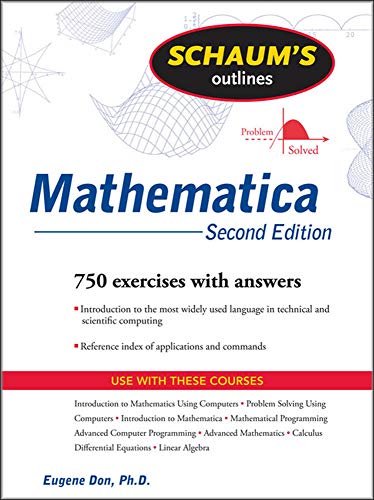 Schaum's Outline of Mathematica, Second Edition (Schaum's Outlines) - Click to Buy