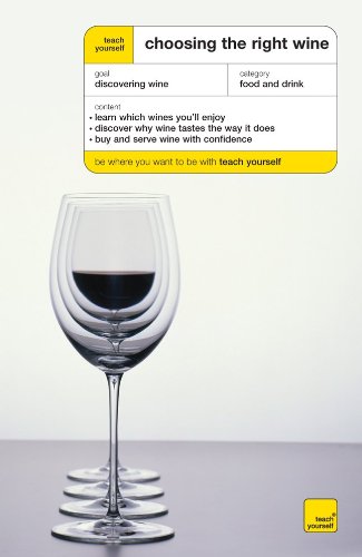 Teach Yourself Choosing the Right Wine - Click to Buy