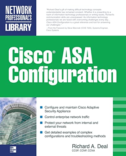 Cisco ASA Configuration (Networking Professional's Library) - Click to Buy