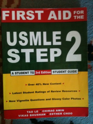 First Aid for the USMLE Step 2 CS, Third Edition - Click to Buy