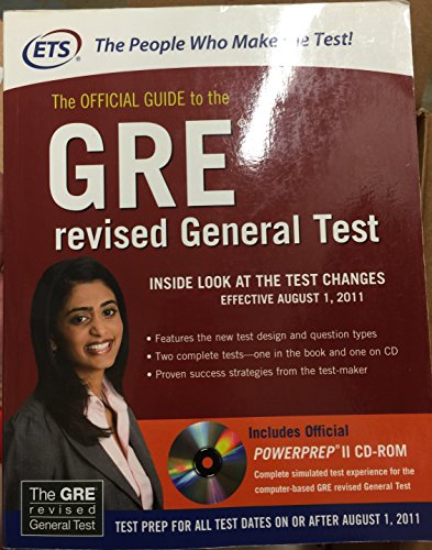 The Official Guide to the GRE revised General Test - Click to Buy