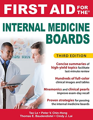 First Aid for the Internal Medicine Boards, 3rd Edition - Click to Buy