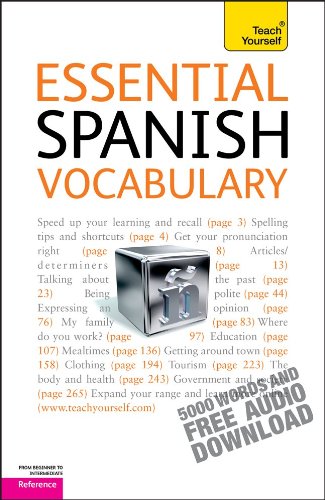 Essential Spanish Vocabulary: A Teach Yourself Guide - Click to Buy