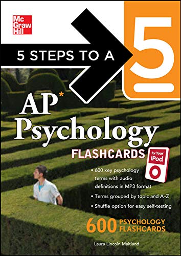 5 Steps to a 5 AP Psychology for your iPod with MP3 Disk (5 Steps to a 5 on the Advanced Placement Examinations Series) - Click to Buy