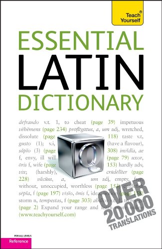 Essential Latin Dictionary: A Teach Yourself Guide - Click to Buy