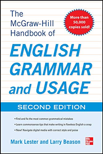 McGraw-Hill Handbook of English Grammar and Usage, 2nd Edition: With 160 Exercises - Click to Buy