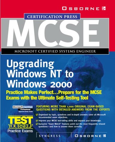 MCSE Migrating from Microsoft Windows NT 4.0 to Microsoft Windows 2000 Study Guide (Exam 70-222) (Book/CD) - Click to Buy
