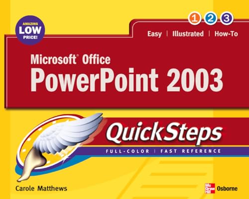 Microsoft Office PowerPoint 2003 QuickSteps - Click to Buy