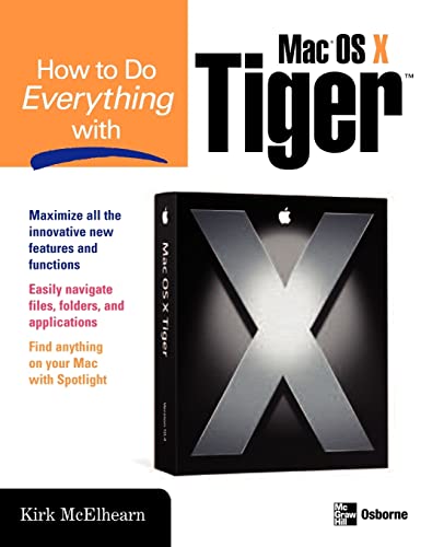 How to Do Everything with Mac OS X Tiger - Click to Buy