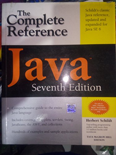 Java: The Complete Reference (Osborne Complete Reference Series) - Click to Buy