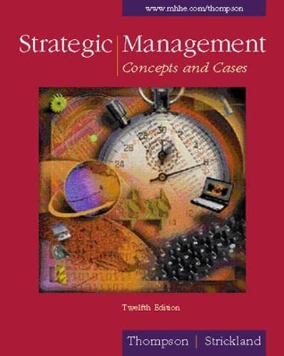 Strategic Management: Concepts and Cases (Strategic Management : Concepts and Cases, 12th ed) - Click to Buy