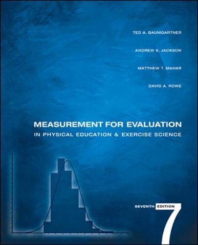 Measurement for Evaluation in Physical Education and Exercise Science with PowerWeb Bind-in Passcard - Click to Buy