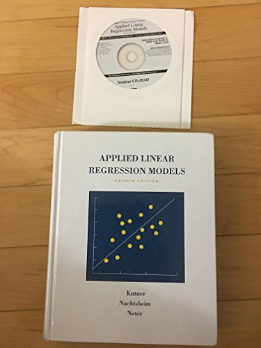 Applied Linear Regression Models - Click to Buy