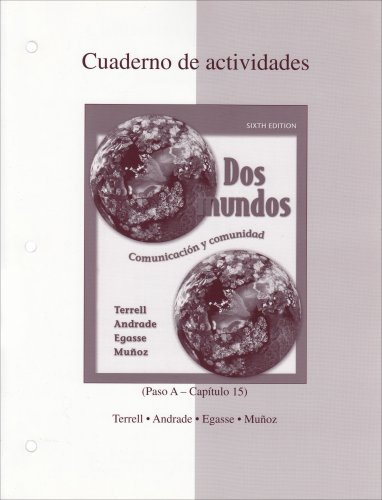 Combined Workbook/Lab Manual to accompany Dos mundos - Click to Buy