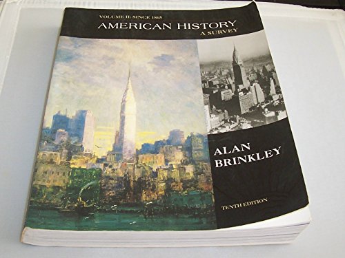 American History: A Survey : Since 1865: 2 - Click to Buy