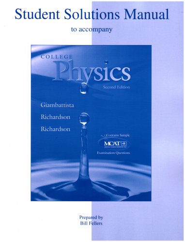 Student Solutions Manual to accompany College Physics - Click to Buy
