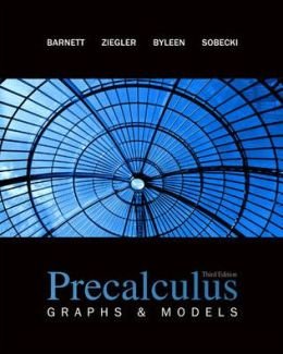 Precalculus: Graphs & Models - Click to Buy