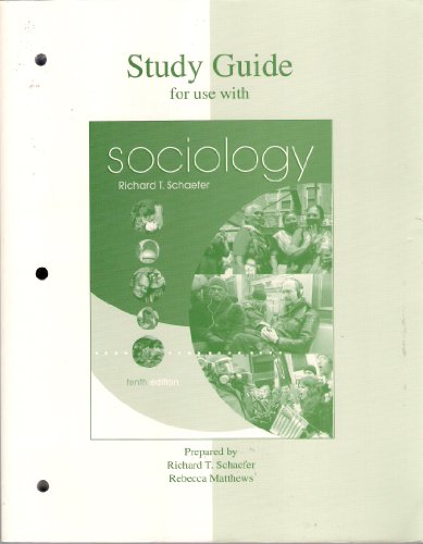 Student Study Guide for use with Sociology - Click to Buy