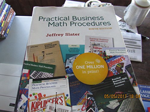 Practical Bus Math Procedures - Click to Buy