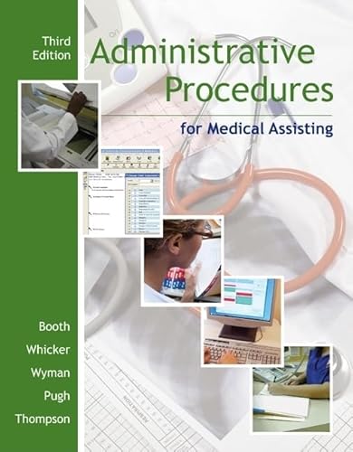 Administrative Procedures for Medical Assisting - Click to Buy
