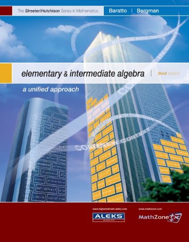 Elementary and Intermediate Algebra--Alternate Hardcover Edition (MP) - Click to Buy