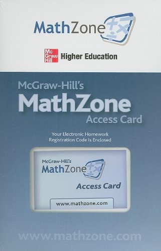 MathZone for Developmental Mathematics Access Card (McGraw-Hill's MathZone)