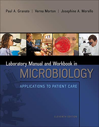 Lab Manual and Workbook in Microbiology: Applications to Patient Care - Click to Buy