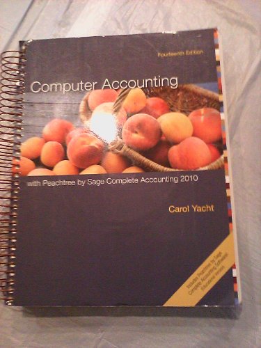 Computer Accounting With Peachtree Complete 2010, Release 17.0 - Click to Buy