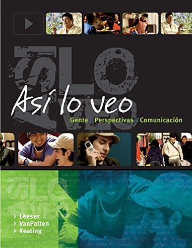 Asi lo veo: Gente, Perspectivas, Comunicación: Gente, Perspectivas, Comunicación - Click to Buy