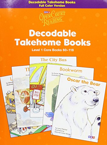 Open Court Reading Decodable Takehome Books: Level 1 Core Books 60-118 - Click to Buy