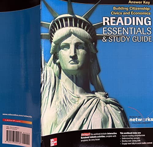 Building Citizenship: Civics & Economics, Reading Essentials & Study Guide, Answer Key (McGraw Hill Networks) - Click to Buy