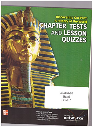 Discovering Our Past: A History of the World, Chapter Tests and Lesson Quizzes - Click to Buy
