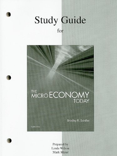 Study Guide for The Micro Economy Today, 12th Edition