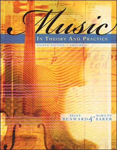 Music in Theory and Practice, Volume 1 with Audio CD - Click to Buy