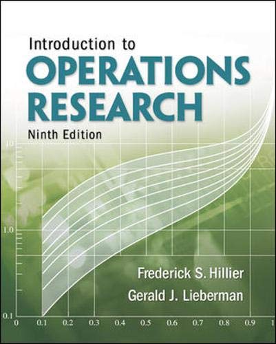 Introduction to Operations Research with Student Access Card - Click to Buy