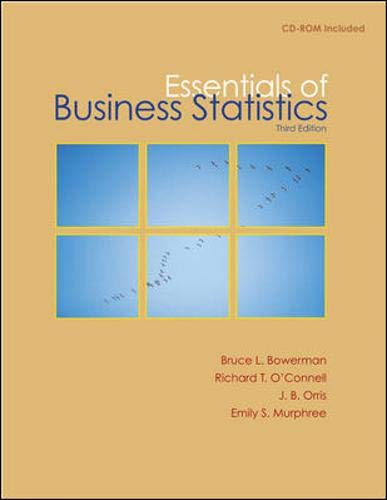 Essentials of Business Statistics - Click to Buy
