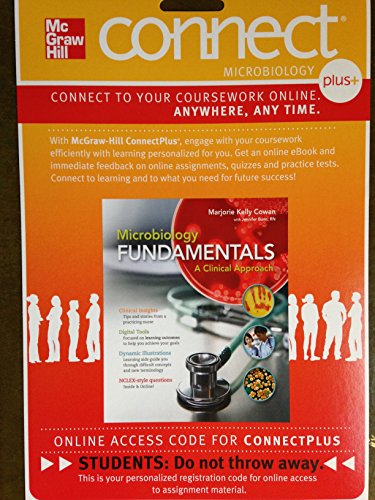 Connect Access Card for Microbiology Fundamentals: A Clinical Approach - Click to Buy