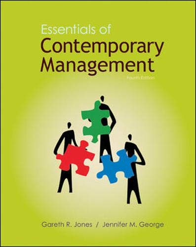 Essentials of Contemporary Management with Connect Access Card - Click to Buy