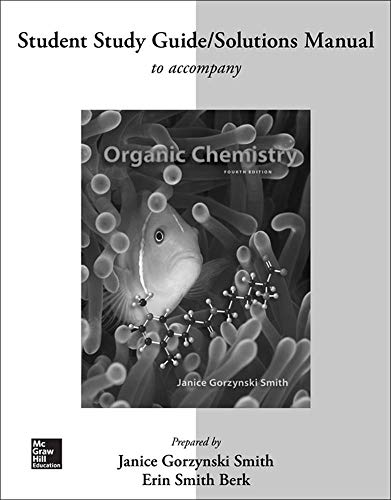 Study Guide/Solutions Manual for Organic Chemistry - Click to Buy