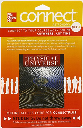 Connect 1-Semester Access Card for The Physical Universe - Click to Buy